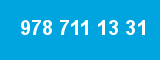 978 711 13 31